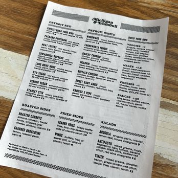 Michigan & Trumbull - Menu - Pizza Near Me - Detroit, Michigan Michigan & Trumbull - Menu - Pizza Near Me - Detroit, Michigan