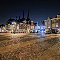 Stad Delft - Markt in City Centre Delft