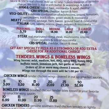 Buck's Pizza - Menu - Pizza Near Me - Morganton, North Carolina