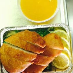 New China - Lemon chicken with sauce!