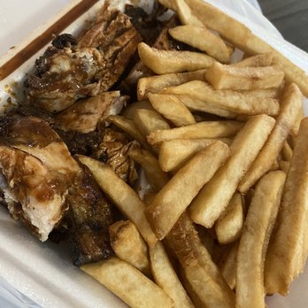 Caribbean Delight - Jerk Chicken and fries - Caribbean Near Me - North Charleston, South Carolina