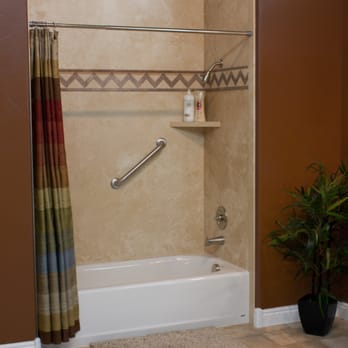 San Diego Bath Wraps - Sahara wall system with the alcove tub. - General Contractors Near Me - Chula Vista, California San Diego Bath Wraps - Sahara wall system with the alcove tub. - General Contractors Near Me - Chula Vista, California