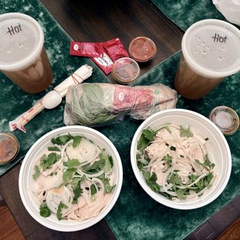 Pho Vina - Pho ga (two small orders) - Vietnamese Near Me - Anaheim, California