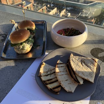 The Nest - Beet Hummus and Crab Sliders - Lounges Near Me - Seattle, Washington The Nest - Beet Hummus and Crab Sliders - Lounges Near Me - Seattle, Washington
