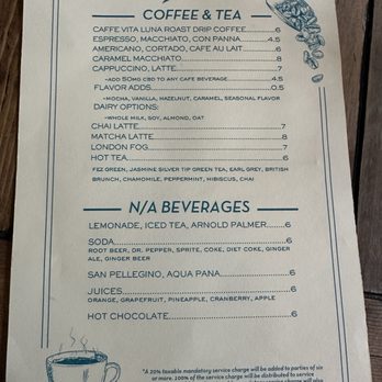 Ben Paris - Beverages - New American Near Me - Seattle, Washington