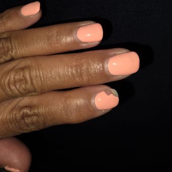 Euro Nails Spa - This is after the nails were fixed - Nail Salons Near Me - Riverside, California