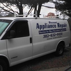Discount Appliance Repair - Service van