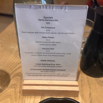 Sakesan Sushi & Robata - specials menu - Japanese Near Me - San Francisco, California Sakesan Sushi & Robata - specials menu - Japanese Near Me - San Francisco, California