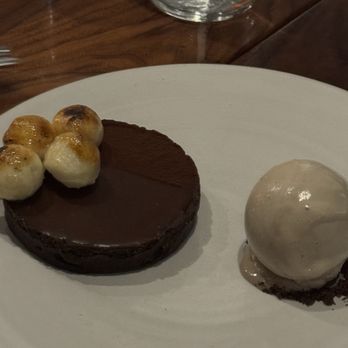 Ryla - Black sesame chocolate tart - Asian Fusion Near Me - Hermosa Beach, California Ryla - Black sesame chocolate tart - Asian Fusion Near Me - Hermosa Beach, California