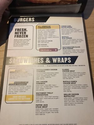 Menu photo 8 Buffalo Wild Wings Pittsburgh, PA