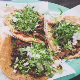 asado, chorizo, and tripas tacos asado, chorizo, and tripas tacos