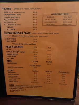 Menu photo 5 Gus Open Pit Barbecue Incline Village, NV Menu photo 5 Gus Open Pit Barbecue Incline Village, NV