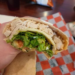 Sweet and Spicy Chicken Wrap