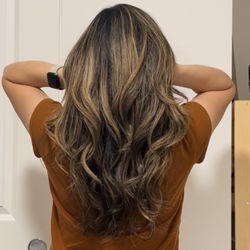 All About Hair - She knew I still wanted long hair so she cut just the perfect amount!