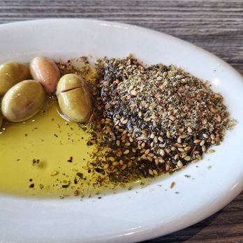 Olive Tree By Chef Yousef - Za'atar w/ Olive Oil and Olives - Middle Eastern Near Me - Tampa, Florida Olive Tree By Chef Yousef - Za'atar w/ Olive Oil and Olives - Middle Eastern Near Me - Tampa, Florida