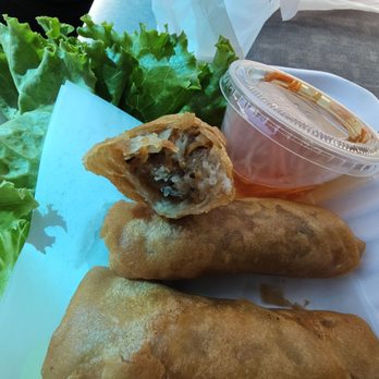 Pho Ha Noi - Inside of the Pork Eggrolls - Vietnamese Near Me - Milpitas, California
