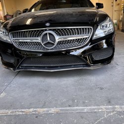Dents and Color Repair - Front bumper repaired and chrome  installed