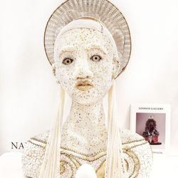 Lindsay Gallery - Display at the Outsider Art Fair, 2020.