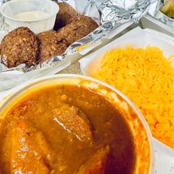 Babylon Gardens Family Restaurant - Rice with Potato Gravy