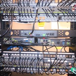 TECHtality - CAT6 Keystones installed, no wiring managers needed, no long cables