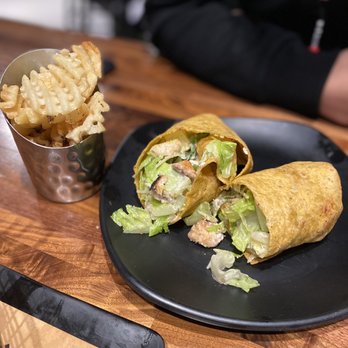 Topgolf - Chicken Cesar Salad Wrap - Golf Near Me - San Jose, California