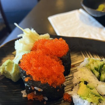Little MadFish - Tobiko nigiri - Japanese Near Me - Redwood City, California Little MadFish - Tobiko nigiri - Japanese Near Me - Redwood City, California