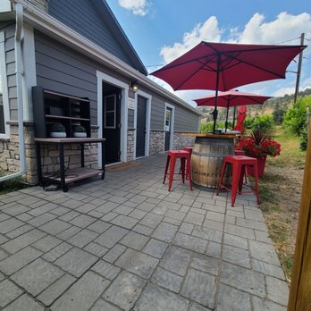 Black Market Wine - High tops - Wine Tasting Room Near Me - Kaleden, British Columbia Black Market Wine - High tops - Wine Tasting Room Near Me - Kaleden, British Columbia
