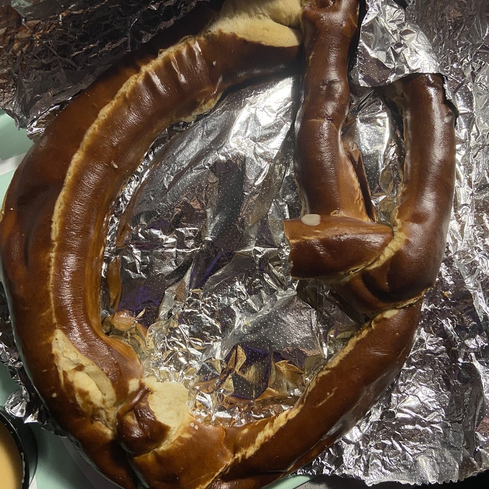 Miller's Ale House - My pretzel I got to go.. notice anything missing from this pretzel?? - American Near Me - Jacksonville, Florida Miller's Ale House - My pretzel I got to go.. notice anything missing from this pretzel?? - American Near Me - Jacksonville, Florida