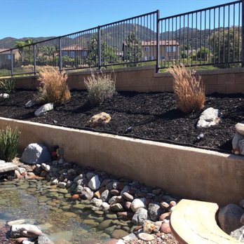 LTS Landscape Design + Build - Slope mulch put in. - Landscaping Near Me - Corona, California