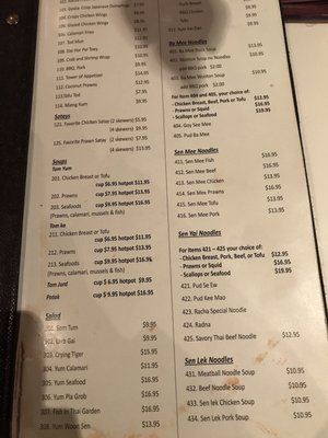 Menu photo 6 Racha Thai & Asian Kitchen Seattle, WA Menu photo 6 Racha Thai & Asian Kitchen Seattle, WA