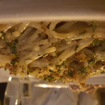 Vinando - Spaghetti with anchovy and soft bread - Italian Near Me - Rome, RM Vinando - Spaghetti with anchovy and soft bread - Italian Near Me - Rome, RM