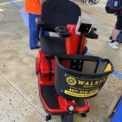 Walker Mobility Scooter Rentals - Regular scooter