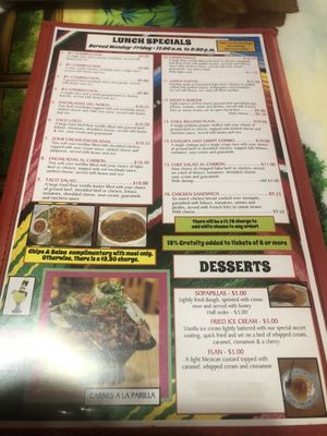 Menu photo 2 Nicky's Mexican Restaurant Natchitoches, LA Menu photo 2 Nicky's Mexican Restaurant Natchitoches, LA