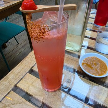 Landmark Cevicheria - Raspberry Paloma - Bars Near Me - Brooklyn, New York
