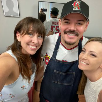Skin Factory Tattoo - Papa Padre aka Gus, our piercing artist, my bestie and I, and a new piercing on our flat. - Tattoo Near Me - Henderson, Nevada