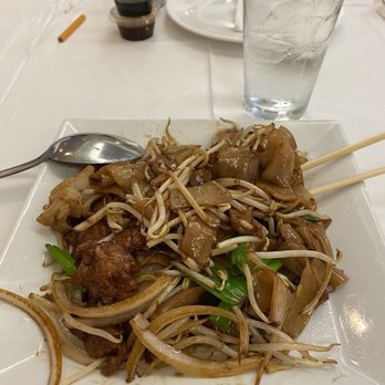 Ocean Palace - Beef Chow Fun (dry style) - Dim Sum Near Me - Houston, Texas