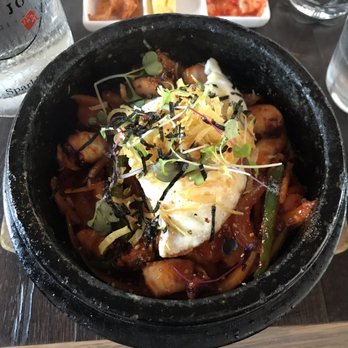 Barn Joo 35 - Spicy Seafood bibimbap $21 - Korean Near Me - New York, New York Barn Joo 35 - Spicy Seafood bibimbap $21 - Korean Near Me - New York, New York