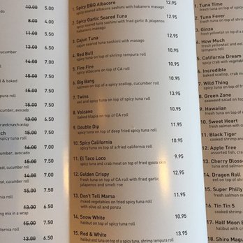 Tuna Time - Sushi Bars Near Me - Yucaipa, California