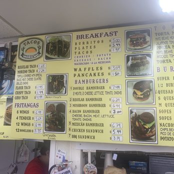 Tacos Moreno - Tacos Near Me - Arlington, Texas