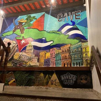THE CAVE , CUBAN RESTAURANT - Another mural - Spanish Near Me - San Juan, Puerto Rico THE CAVE , CUBAN RESTAURANT - Another mural - Spanish Near Me - San Juan, Puerto Rico