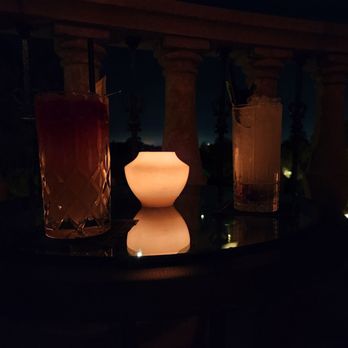 Addison - Drinks on the balcony before dinner (non-alcoholic) - New American Near Me - San Diego, California