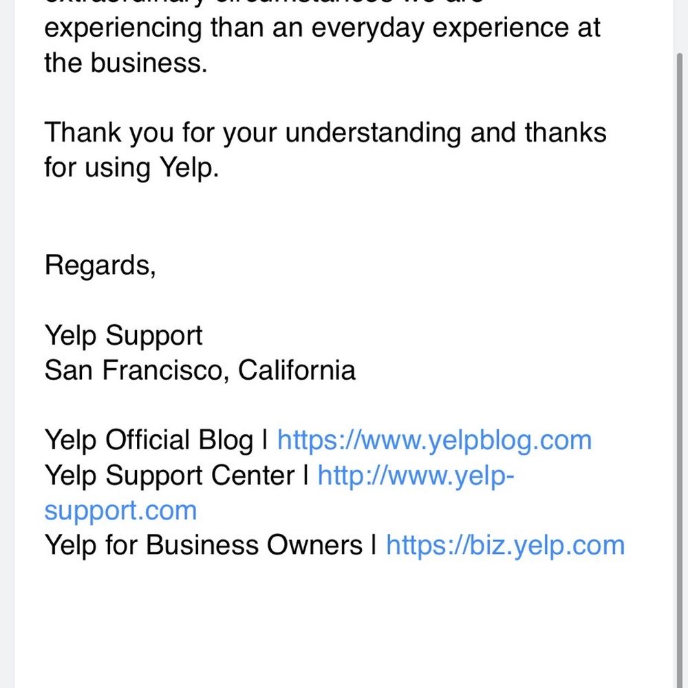 Guess how many times a Yelp moderator has traveled to Navasota and experienced the one-star rated service.