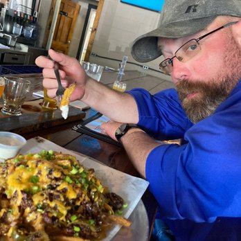 Krootz Brewing Company - Loaded fries - Brewpubs Near Me - Gainesville, Texas