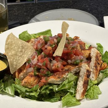 Wolfies Grill - Pendleton - Blackened Alpine Chicken Salad (with honey mustard) - Bars Near Me - Pendleton, Indiana