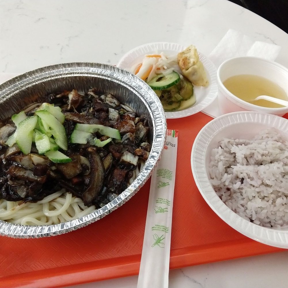 Oma's Kitchen - Black bean noodles - Korean Near Me - Austin, Texas