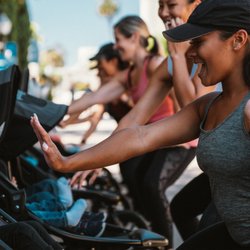 Fit4Mom South Orange County - High five!