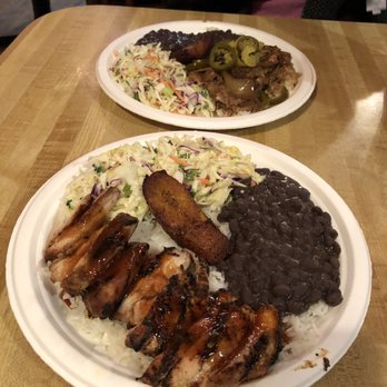 Bongos - Jerk chicken plate - Cuban Near Me - Seattle, Washington
