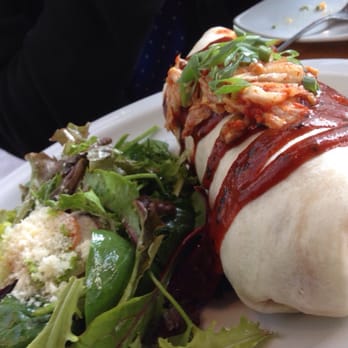 Graze - Bibimbap burrito - really messy to eat. Use your utensils but be prepared for everything to fall apart - New American Near Me - Madison, Wisconsin