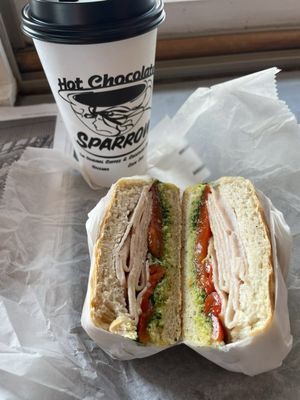 Hot Chocolate Sparrow by null