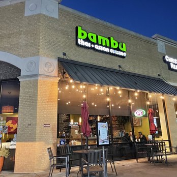 Bambu - A couple of parking spots are reserved for customers that pick up meals. - Thai Near Me - Richardson, Texas